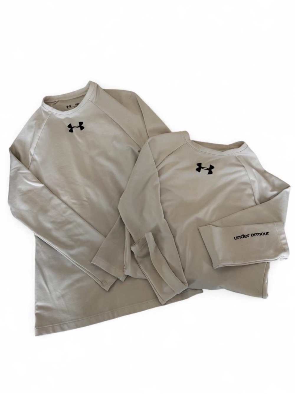 Under Armour Kids Unisex Long Sleeve Compression Bundle – white